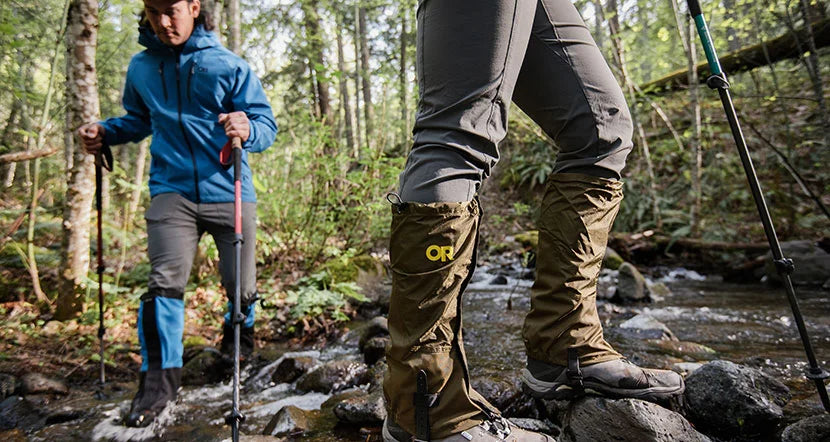 Hiking Gaiters, Lightweight + Waterproof