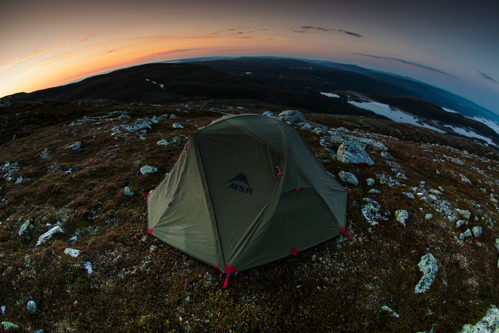 How To Pitch Your Tent In The Wind