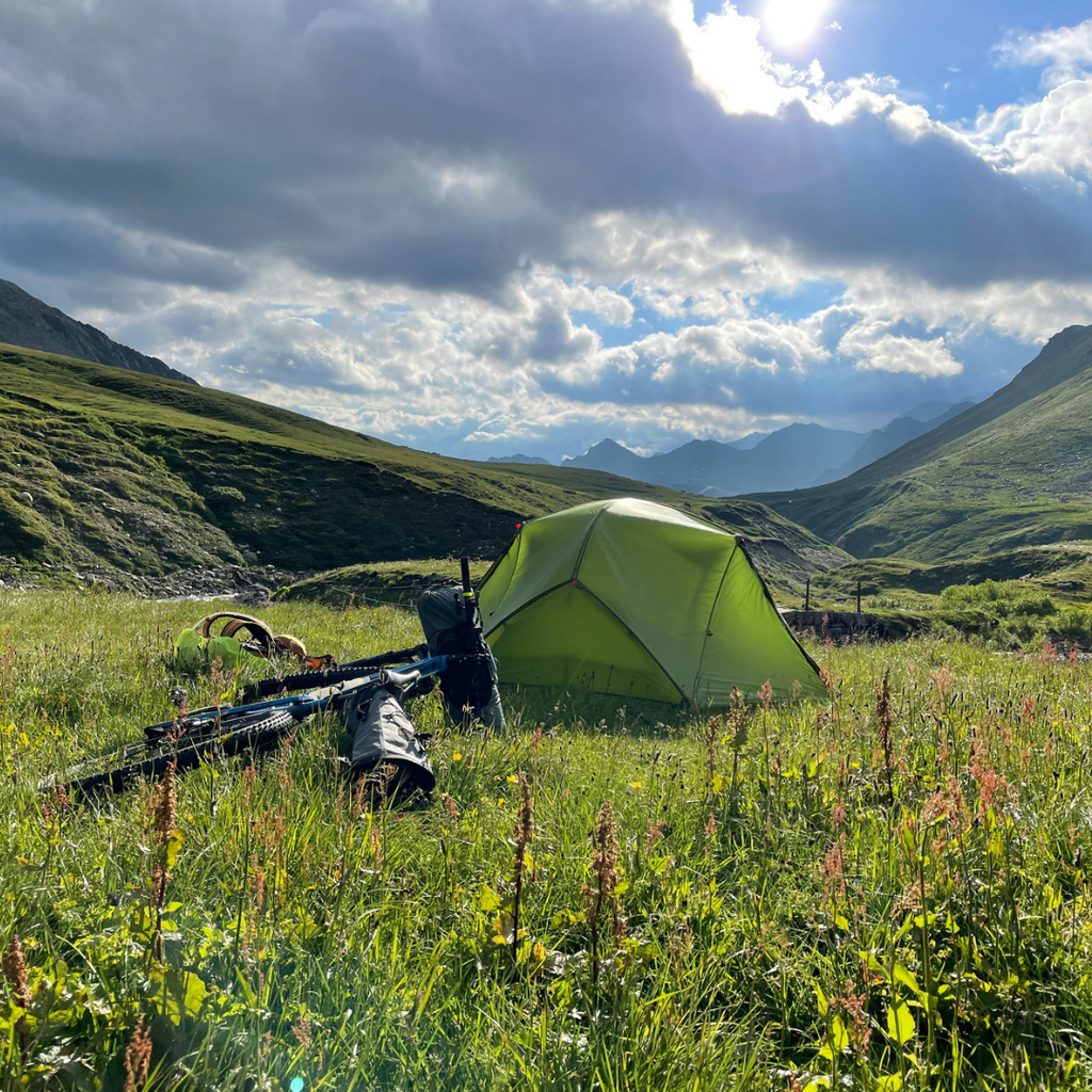 How To Pitch Your Tent In The Wind