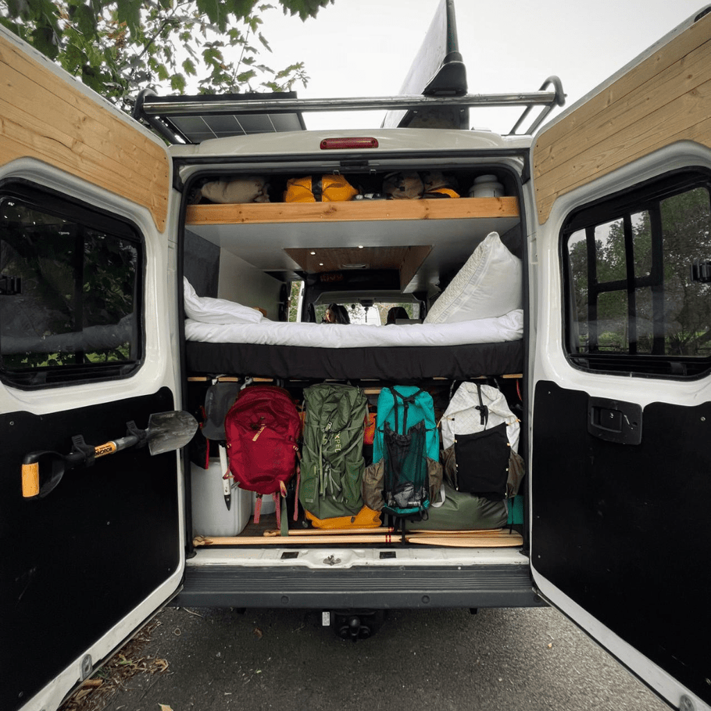 The Ultimate Guide to Organising and Storing Your Camping and Hiking Gear - Van Storage