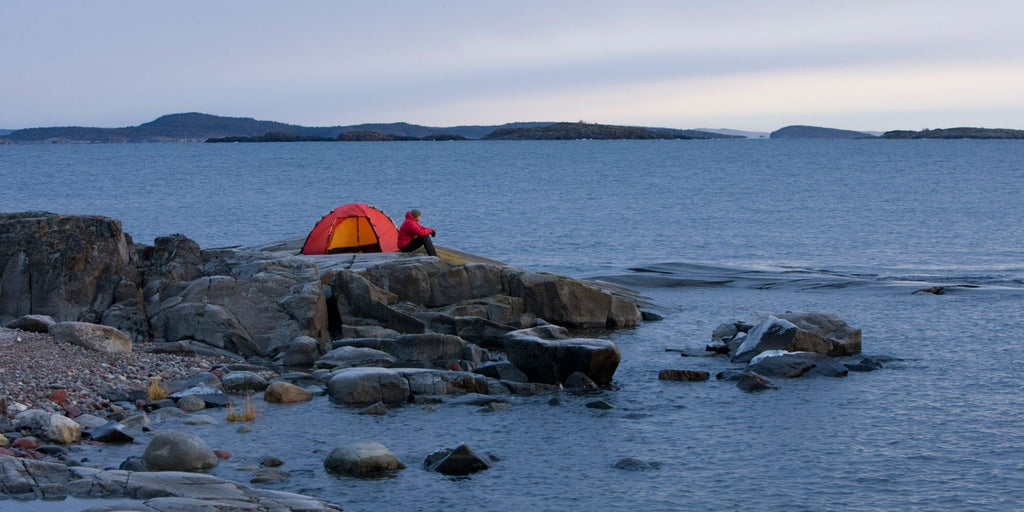 Hilleberg Soulo Pitched Outdoors 