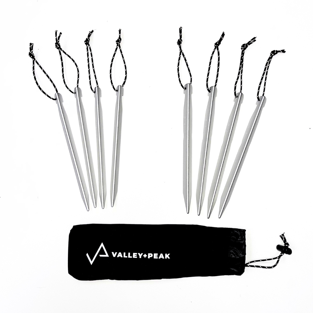 dac tent stakes Valley and Peak DAC J Stakes Tent Stakes (8 Pack) | Accessories