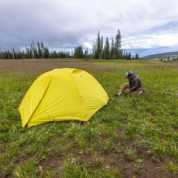 Big Agnes Blacktail 3 Person Backpacking Tent Lifestyle
