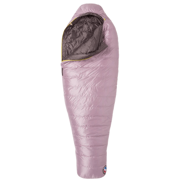 Big Agnes Women's Greystone 20 Down Sleeping Bag Open