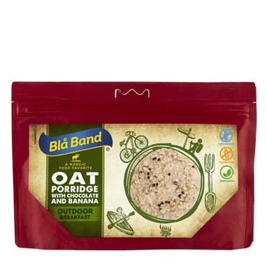 Bla Band Oat Porridge with Banana and Chocolate Packaging