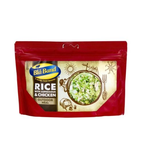 BBla Band Rice with Asparagus and Chicken Packaging