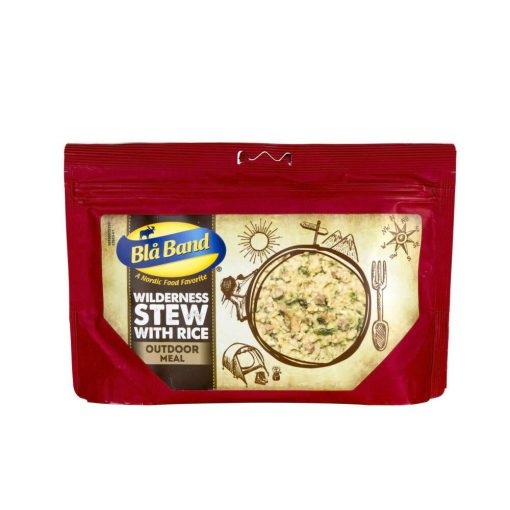 Bla Band Wilderness Stew with Rice Camping Food