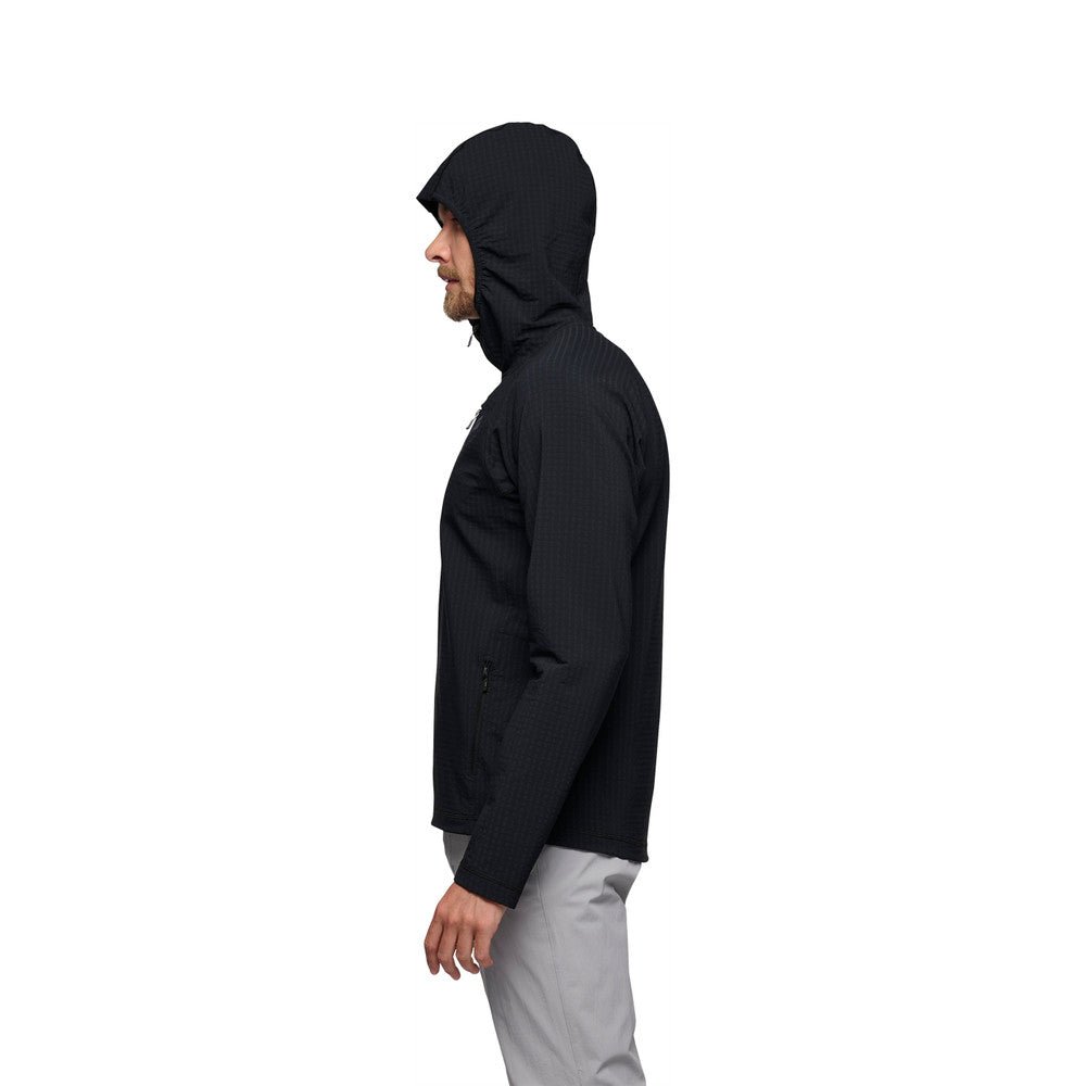 Black Diamond Men's Coefficient Storm Hoody Side