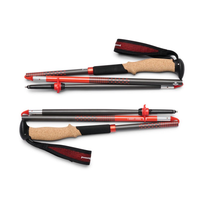 Black Diamond Pursuit Carbon Z Trekking Poles (Pair) Octane Z Formation