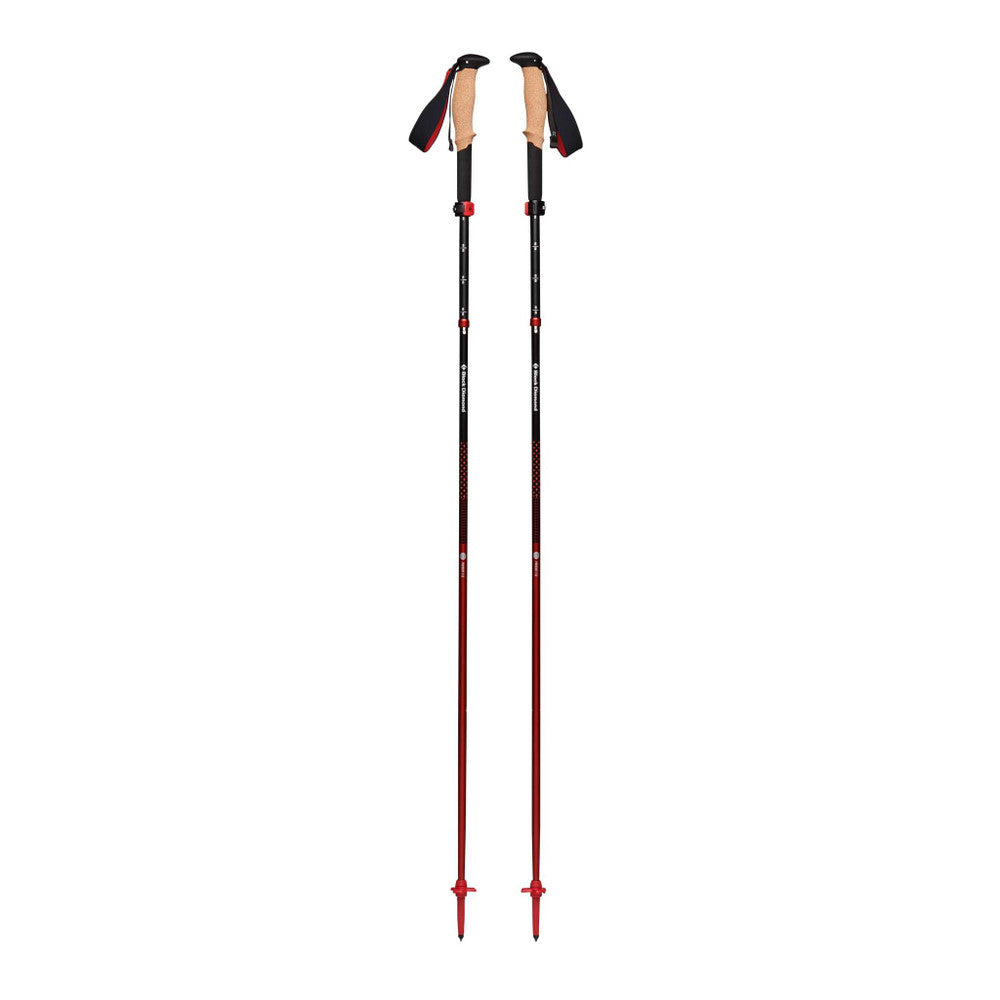 Black Diamond Pursuit FLZ Trekking Poles (Pair) Red