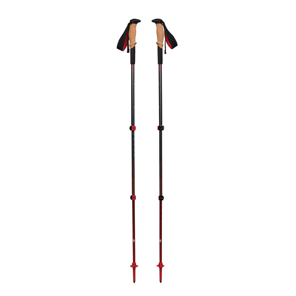 Black Diamond Pursuit Shock Trekking Poles (Pair) Red