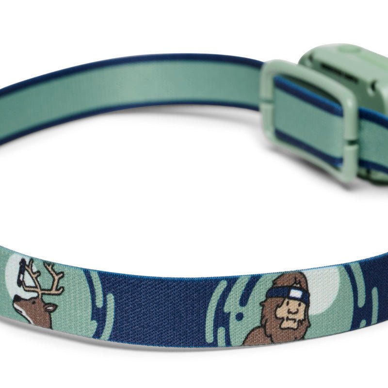 Black Diamond Wiz Kids Headlamp Desert Sage Print Detail