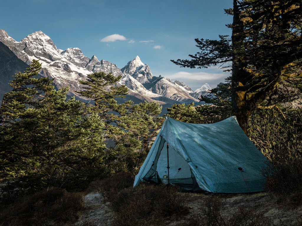 Bonfus Duos 2P DCF 0.75 Ultralight Tent Pitch