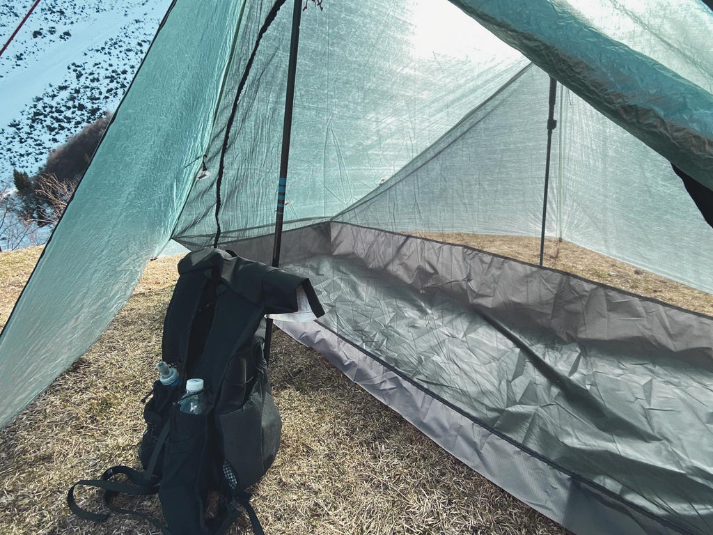 Bonfus Solus 1P Ultralight 1 Person Tent Inside