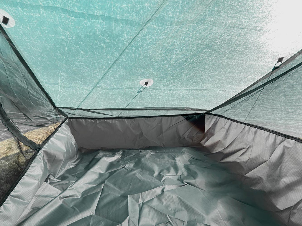 Bonfus Solus 1P Ultralight 1 Person Tent Inside Close Up