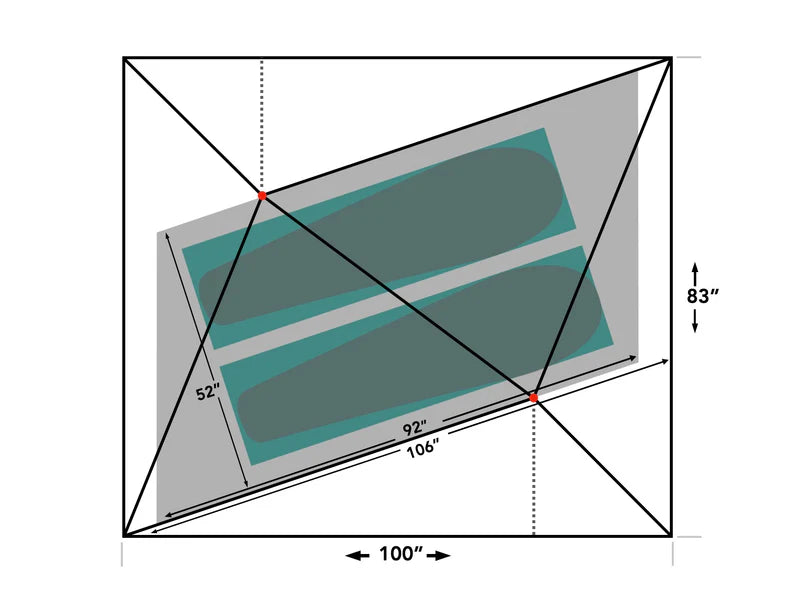 Durston Gear X-Mid 2 Solid Ultralight Tent Specifications