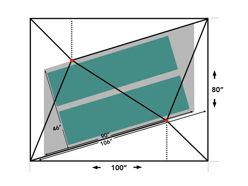 Durston Gear X-Mid Pro 2 Ultralight Tent Diagram