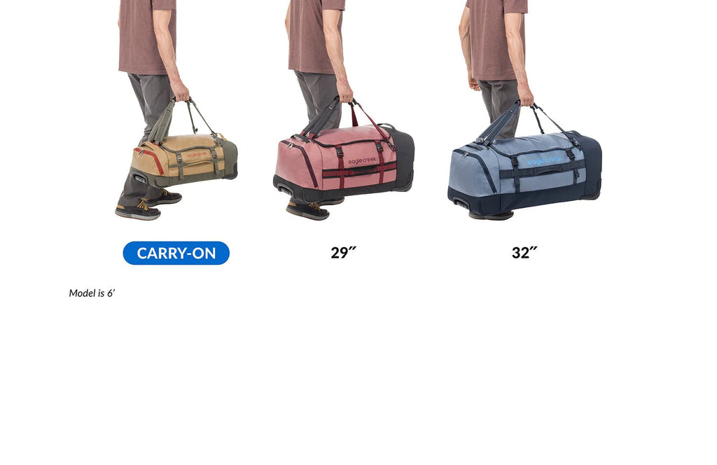 Eagle Creek Cargo Hauler XT 21.5" International Carry On Wheeled Duffel Carry On Sizes