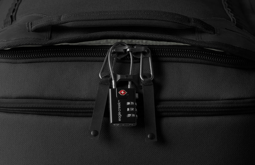 Eagle Creek Gear Warrior XE 2 Wheeled Convertible Carry On Luggage Lock