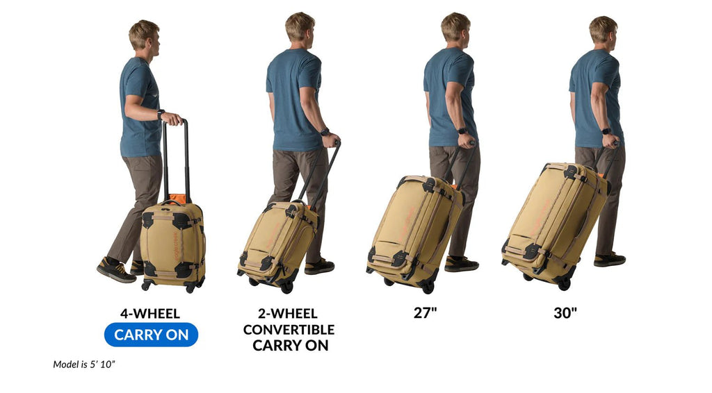 Eagle Creek Gear Warrior XE 4 Wheeled Carry On Luggage Lifestyle