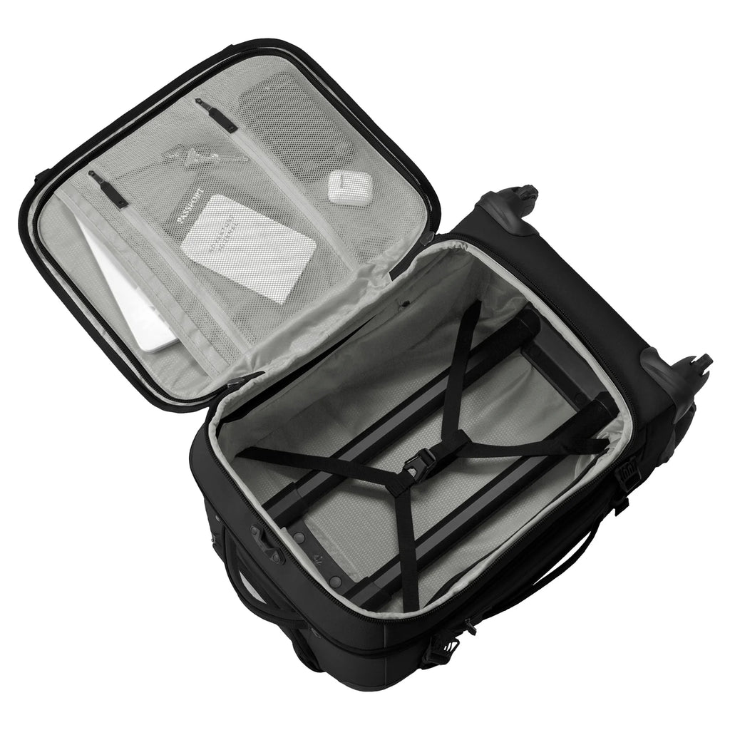 Eagle Creek Gear Warrior XE 4 Wheeled Carry On Luggage Storage Compartment