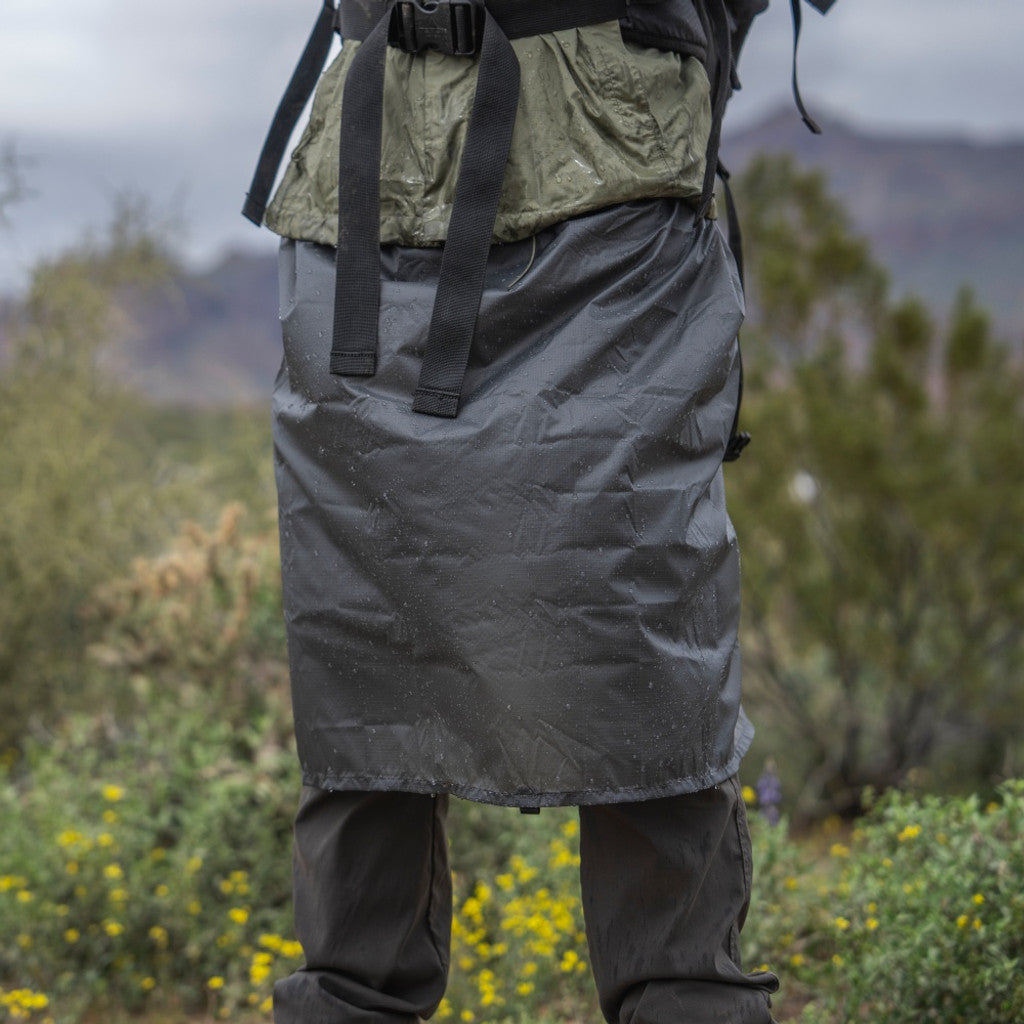 Enlightened Equipment Rain Wrap Kilt Lifestyle