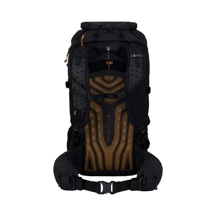 Exped Skyline 45 Backpacking Pack Back Black