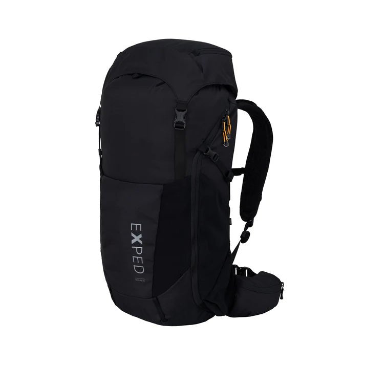Exped Skyline 45 Backpacking Pack Back Black Top Clean