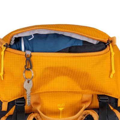 Exped Skyline 45 Backpacking Pack Detail Top Zip
