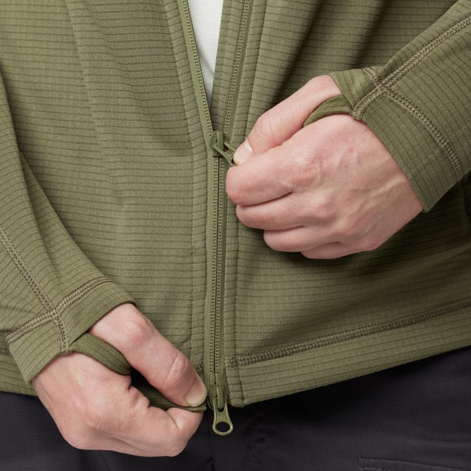 Fjallraven Men's Abisko Lite Fleece Jacket Two Way Zip