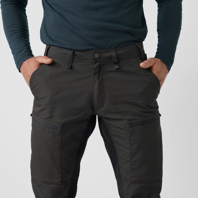 Fjallraven Men's Abisko Lite Trekking Trousers Upper Pockets