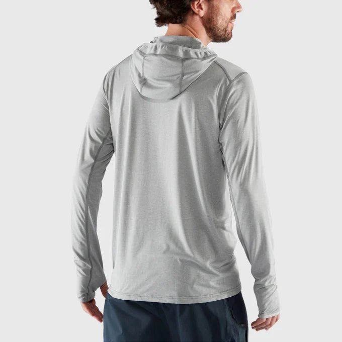 Fjallraven Men's Abisko Sun Hoodie Model Close Torso