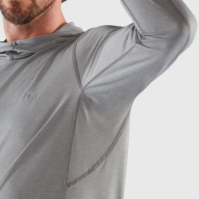 Fjallraven Men's Abisko Sun Hoodie Model Under Arm Detail