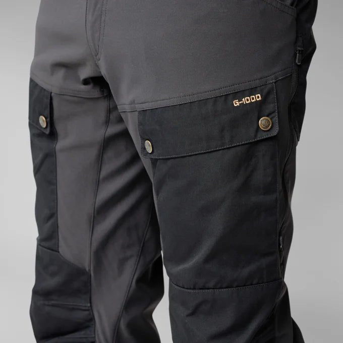 Fjallraven Men's Keb Trousers Model Close Up Pocket G-1000