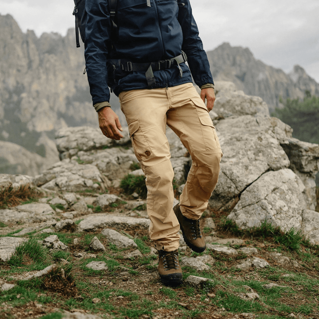 Fjallraven Men's Vidda Pro Lite Trousers Lifestyle Close Up