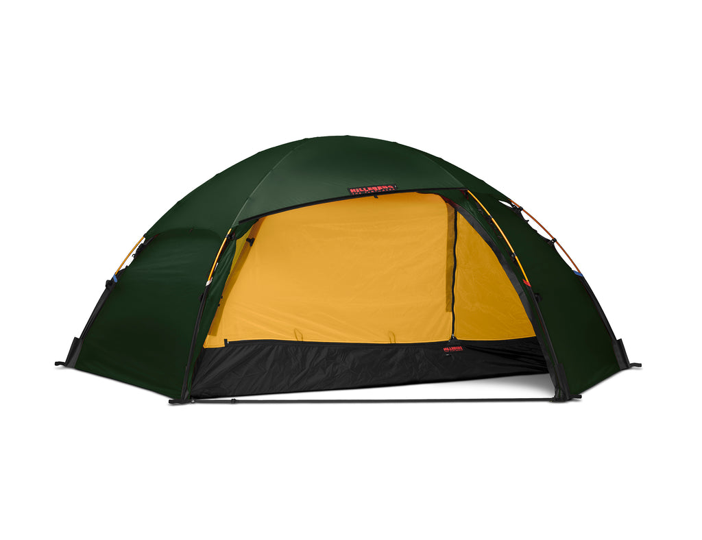 Hilleberg Allak 2 Red Label 2 Person 4 Season Backpacking Tent Pitched