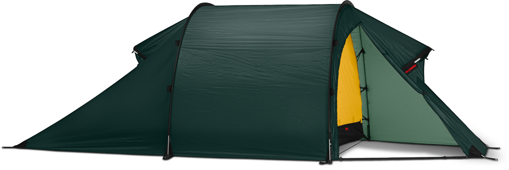Hilleberg Nammatj Black Label 2 Person 4 Season Backpacking Tent Pitched