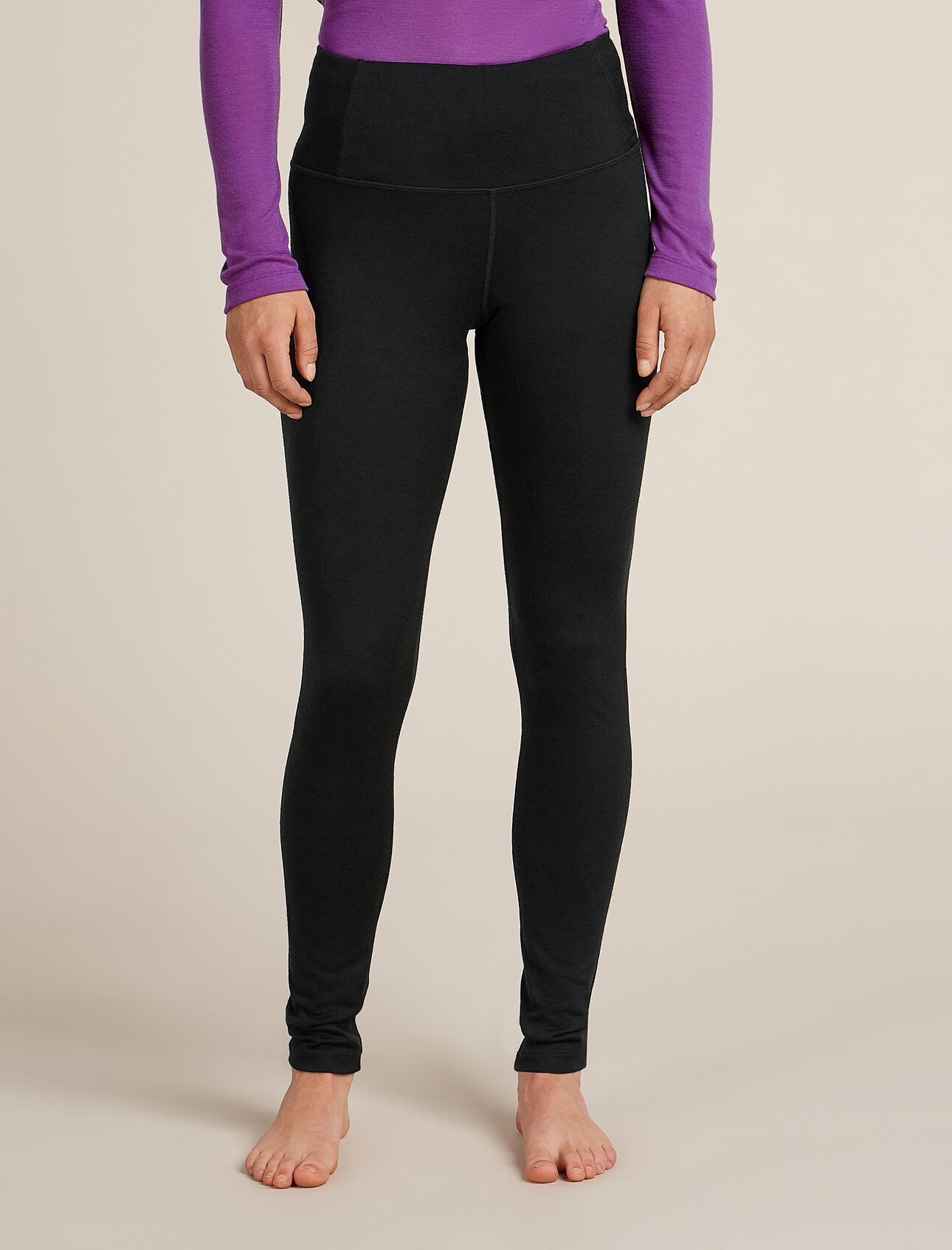Icebreaker Women's Merino 200 Oasis High Rise Thermal Leggings