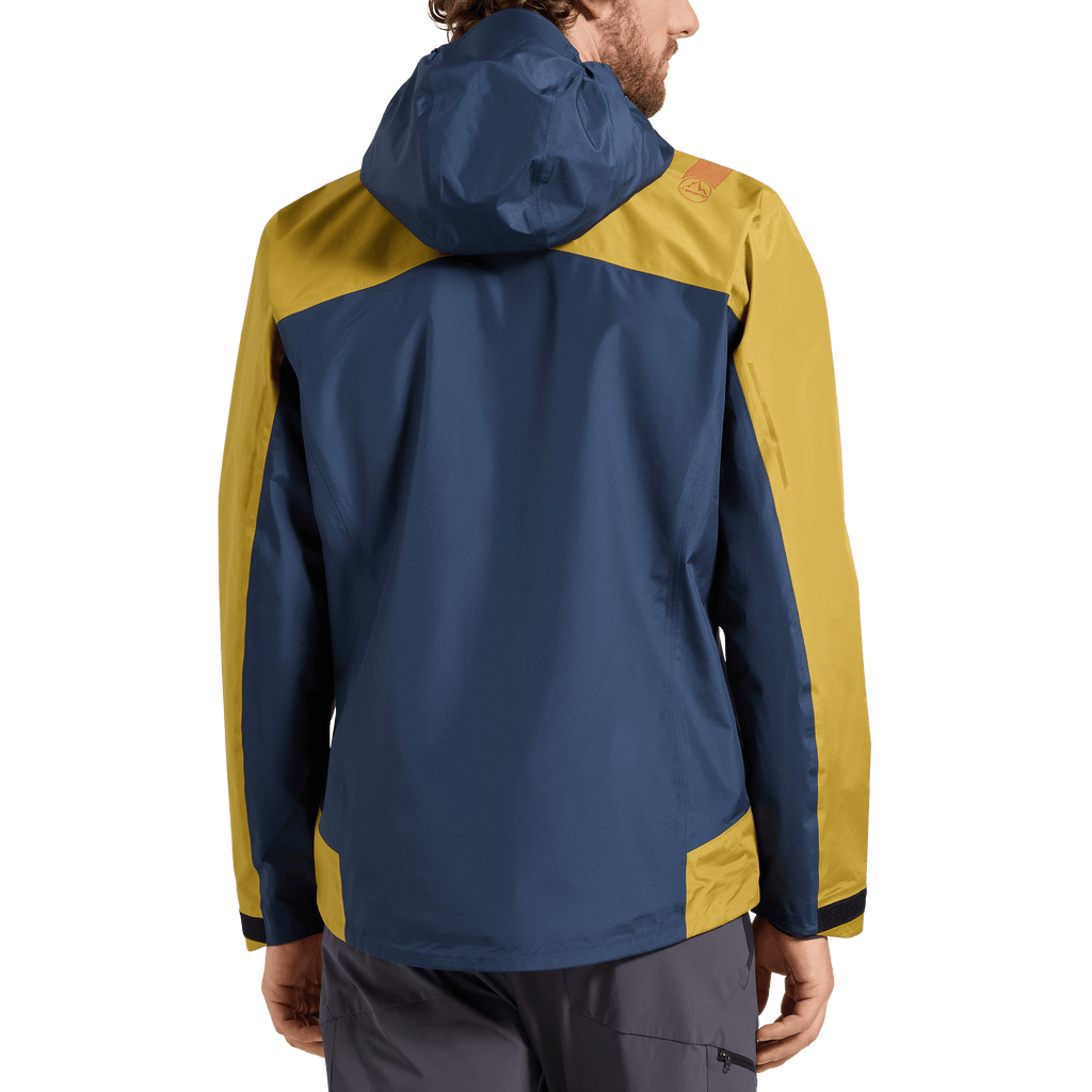 La Sportiva Men's Discover Shell Waterproof Jacket Back
