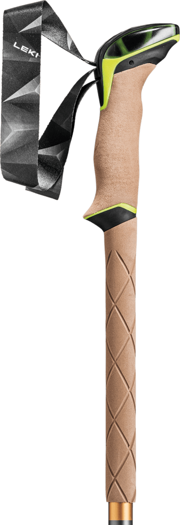 Leki Sherpa Trekking Poles Close Up Handle and Strap