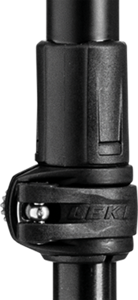 Leki Sherpa Trekking Poles Close Up Lock