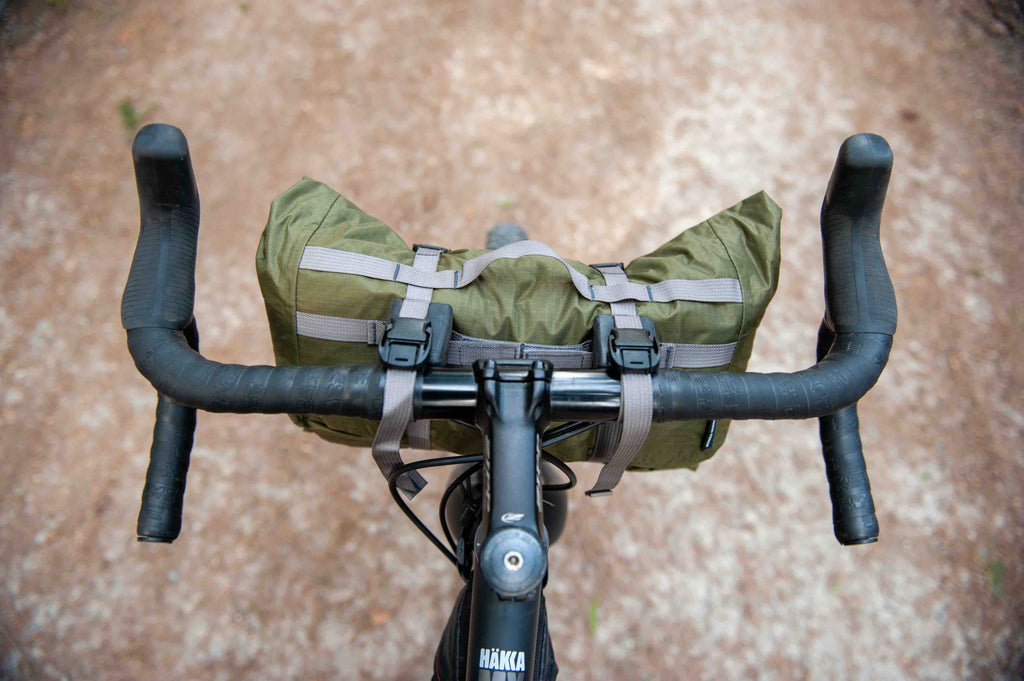 MSR Hubba Hubba Bikepack 1 Person Bikepacking Tent Handlebars