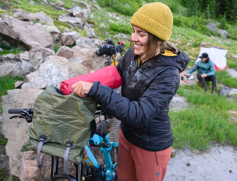 MSR Hubba Hubba Bikepack 1 Person Bikepacking Tent Packing