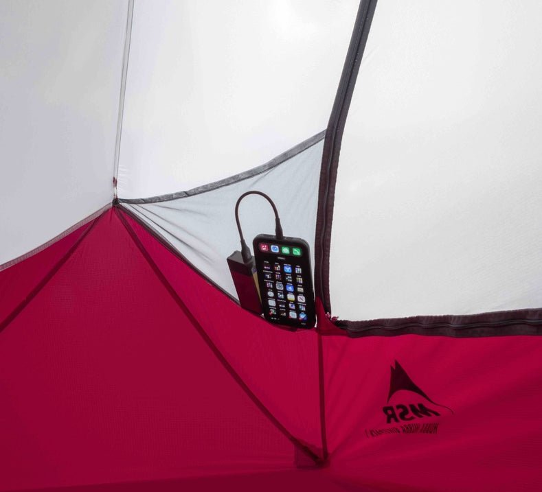 MSR Hubba Hubba Bikepack 1 Person Bikepacking Tent Tent Pocket