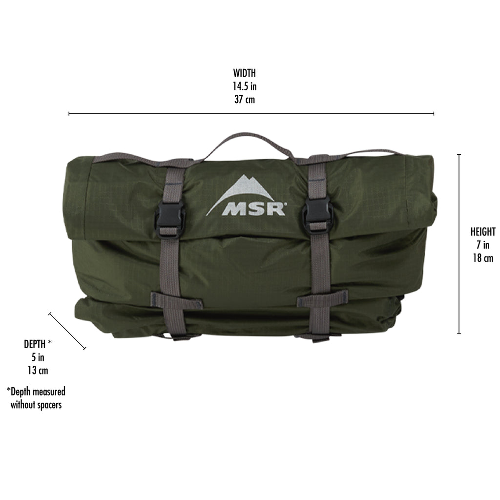 MSR Hubba Hubba Bikepack 2 Person Bikepacking Tent Measurements