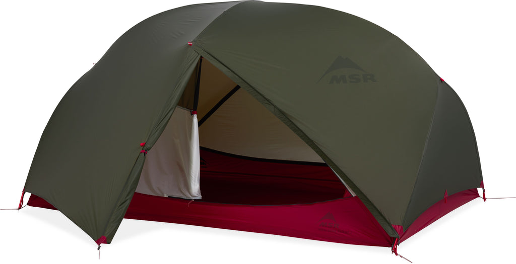 MSR Hubba Hubba Bikepack 2 Person Bikepacking Tent Open