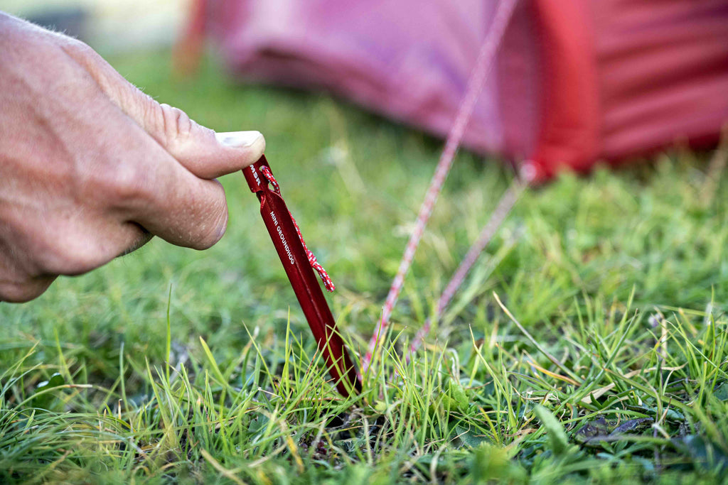 MSR Mini Groundhog Tent Stake Kit (6 Pack) Lifestyle