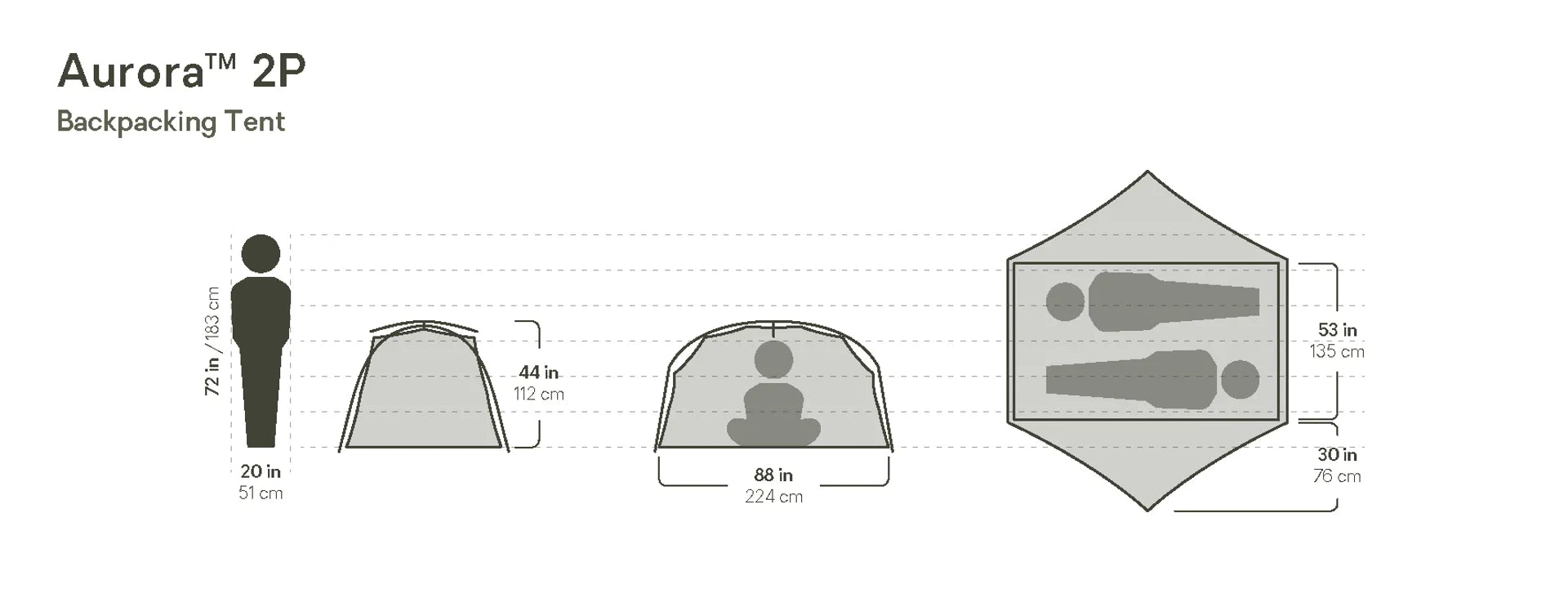 nemo aurora 2p tent NEMO Aurora Ridge 2p + Footprint | Backpacking | Camping
