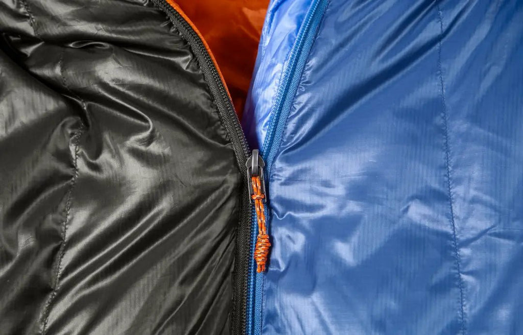 NEMO Men's Disco 30 Down Sleeping Bag Zipper