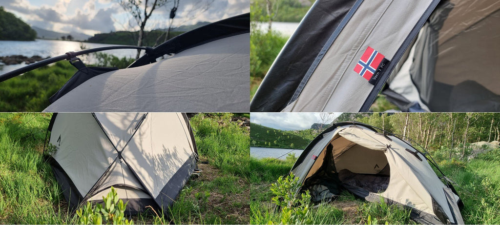 NORTENT Vern 1 PC 4 Season Backpacking Tent 4 Close up Detail